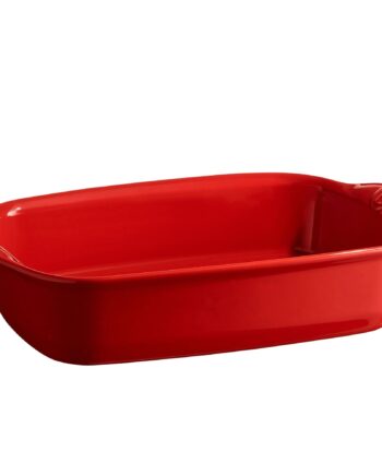 Rektangulær Ovnfast Form  S  1 55 Liter  Rød