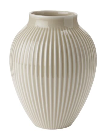Ripple Vase 20 Cm  Sand