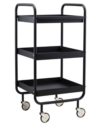 Roll Serveringsvogn  Sort