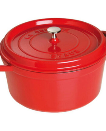 Rund Gryde 30 Cm 8 35 Liter Rød