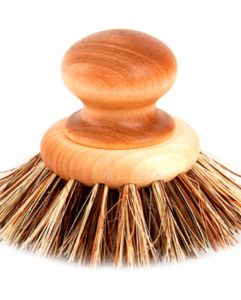 Rund Rodfrugtbørste I Olieret Løn