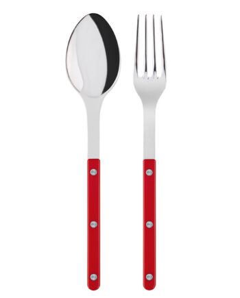 Sabre Bistrot Solid Serveringssæt  Rød