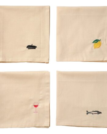 Servietter Til Frokost 40x40 Cm 4 Pack