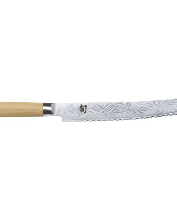 Shun Classic White Brødkniv  23 Cm