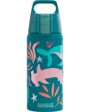 Sigg Shield Therm One Børnetermosflaske 0 5 Liter  Blue World