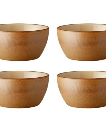 Skål 12 Cm 4 Pak  Wood Sand
