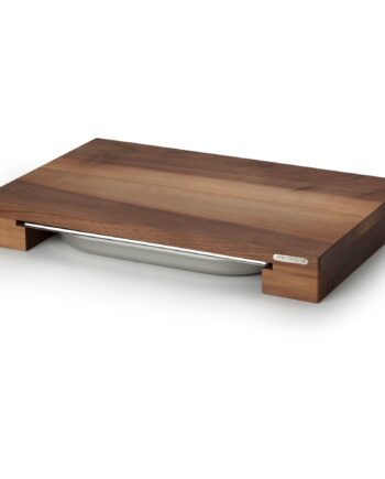 Skærebræt I Valnød Med Skuffe 48 X 32 5 Cm