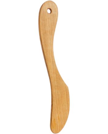 Smørkniv Af Træ  17 5 Cm