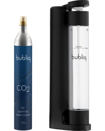 Sodavandsmaskine Inkl  Kulsyrepatron  Mat Sort