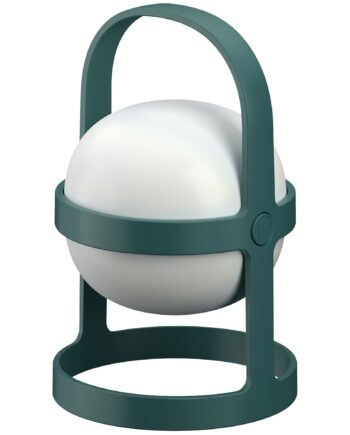 Soft Spot Solar Circular Lampe 25 Cm  Grøn