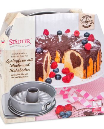 Springform Med Flad   Formet Bund 26 Cm