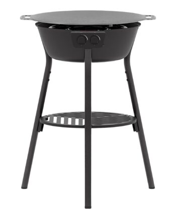 Stegepladesæt Med Gasbrænder Ll Sort 58 Cm