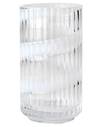 Swirl Vase 15 5 Cm  Hvid