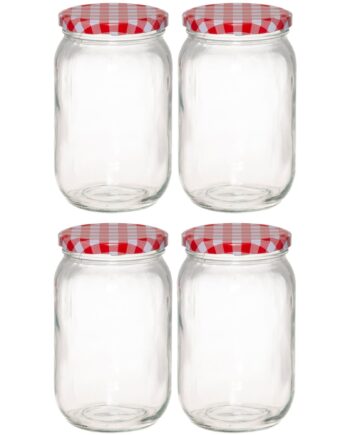 Syltetøjsglas 720 Ml 4 Pak