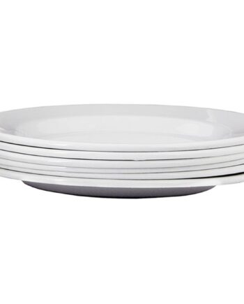 Tallerkensæt 6 Stk  Grå