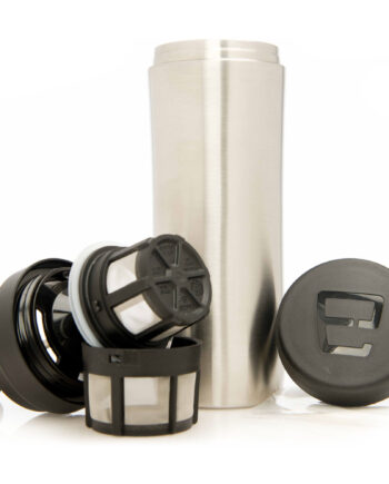 Travel Kaffe  Børstet Stål