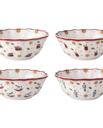 Villeroy   Boch Toy 39 S Delight Jubilæumsskål  4 Stk