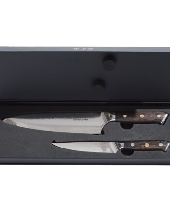 Weng?  Knivsæt 2 Dele  Kokkkniv 32 Cm  Universalkniv 24 Cm