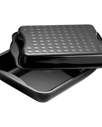 Xxl Ovnform Med Låg 40 Cm  Sort