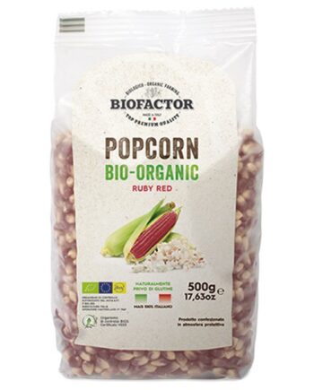 økologiske Popcorn  500 G  Rød