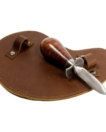 østerskniv Med Læderhandske