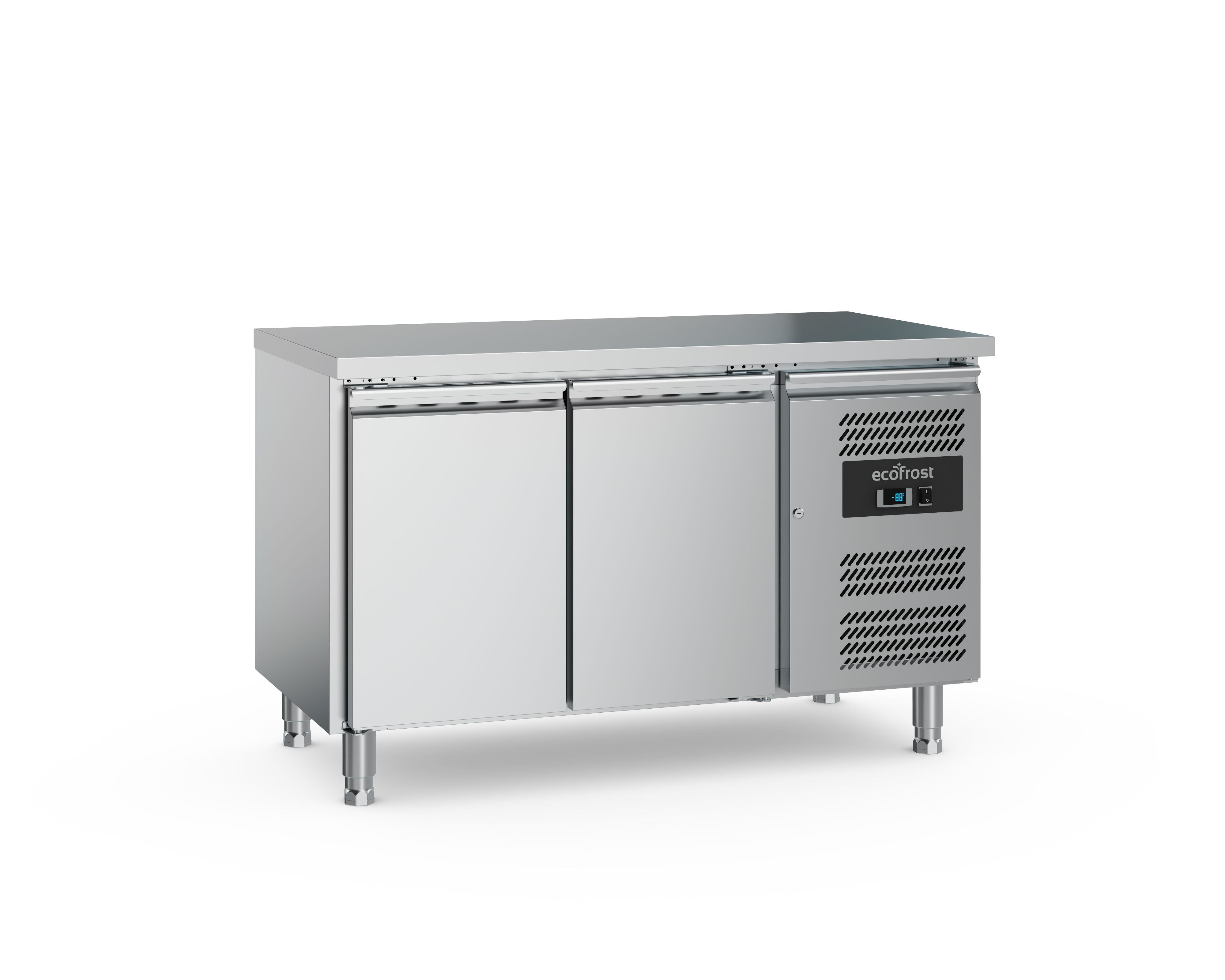 Kølebord   2 X Gn 1 1   2 Låger   700 Mm Dyb