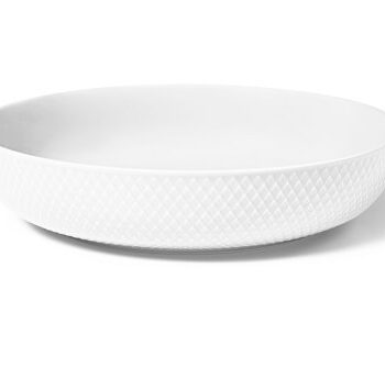 Rhombe Serveringsskål ø28 5 Cm Hvid