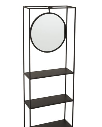 Væghængt Reol M  Hylder Og Spejl