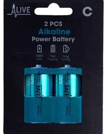 Alkaline Batterier C Lr14 1 5v 2 Pak