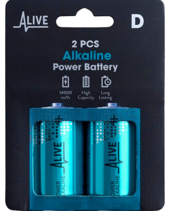 Alkaline Batterier D Lr20 1 5v 2 Pak