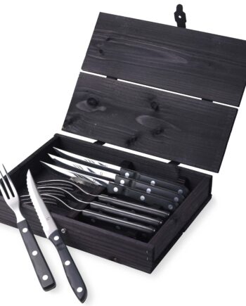 Old Farmer Black Steakbestik 8 Dele